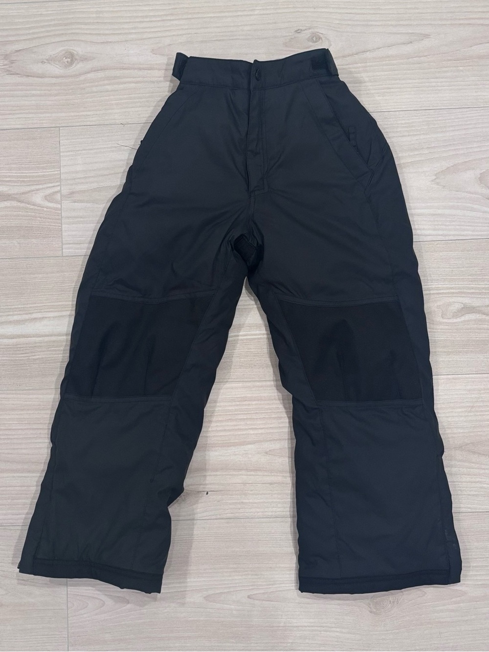 L.L.Bean Kids Cold Buster Snow Pants Black Size 6X/7 EUC